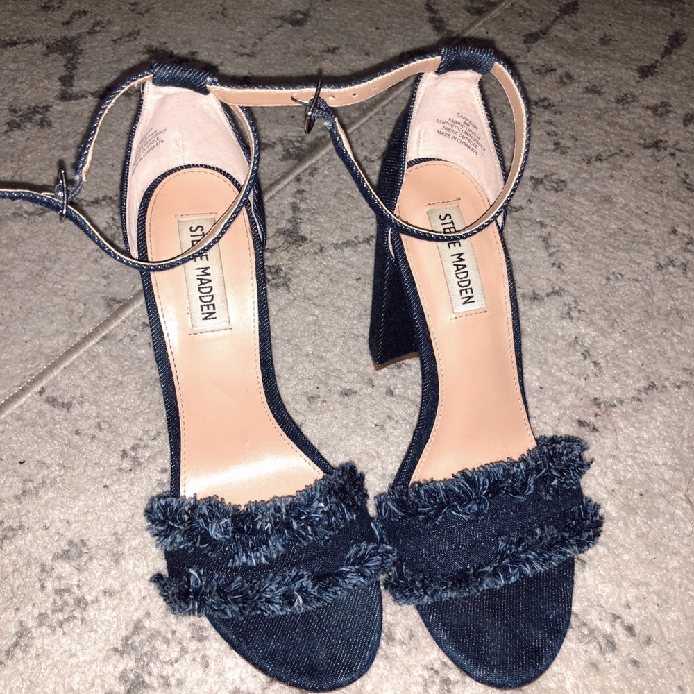 Steve Madden Denim Heels